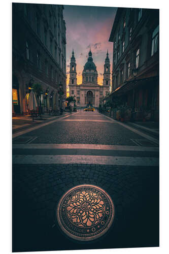 PVC-tavla St. Stephen's Basilica in Budapest