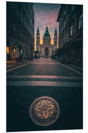 Tableau en PVC St. Stephen's Basilica in Budapest