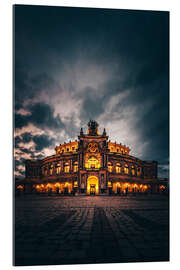 Gallery print Semperoper Dresden - Dramatic