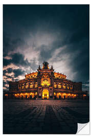 Wall sticker Semperoper Dresden - Dramatic