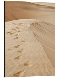 Magnettafel Spuren im Sand
