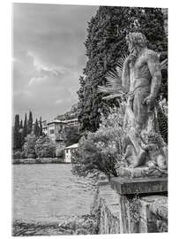 Quadro em acrílico Ancient statue of Villa Monastero