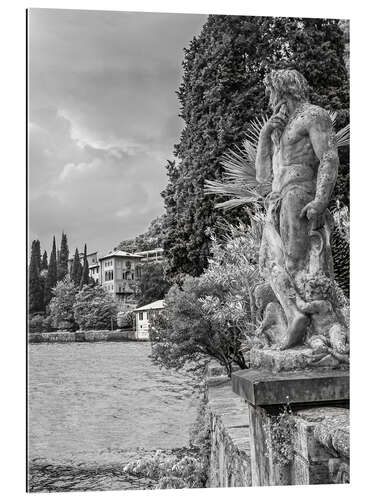 Gallery print Ancient statue of Villa Monastero