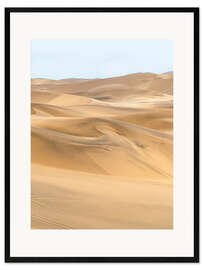 Kunsttryk i ramme Namib desert