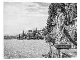 Foam board print Varenna Villa Monastero