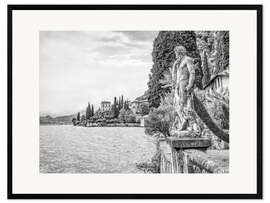 Impresión de arte enmarcada Varenna Villa Monastero