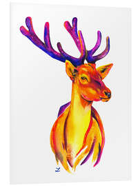 Foam board print Red Deer