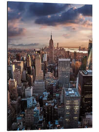 Magnettafel Stadtbild von New York