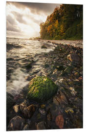 Foam board print Beach on Rügen - Jasmund National Park