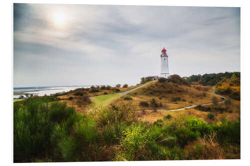 Tableau en PVC Dornbusch lighthouse - Hiddensee Island