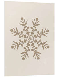 Stampa su PVC Snowflake