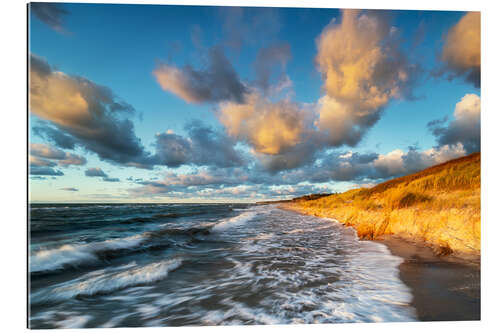 Stampa su plexi-alluminio Dreamlike Baltic coast