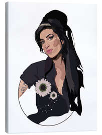 Canvastavla Amy Winehouse II