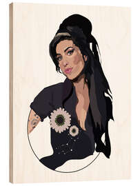 Puutaulu Amy Winehouse II