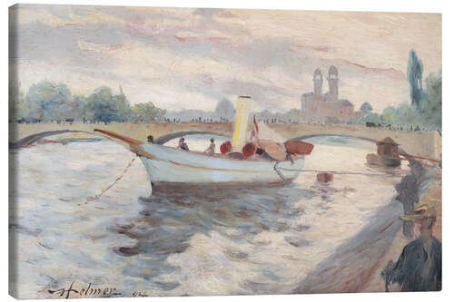 Canvas-taulu Motif from the Seine