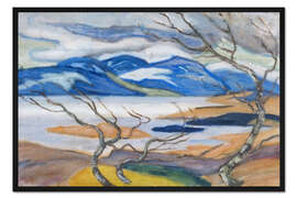 Gerahmter Kunstdruck Torne Marsh im Frühling