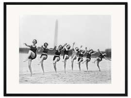 Gerahmter Kunstdruck Morgan Tänzer