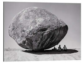 Magnettafel Familie - Fels in der Brandung