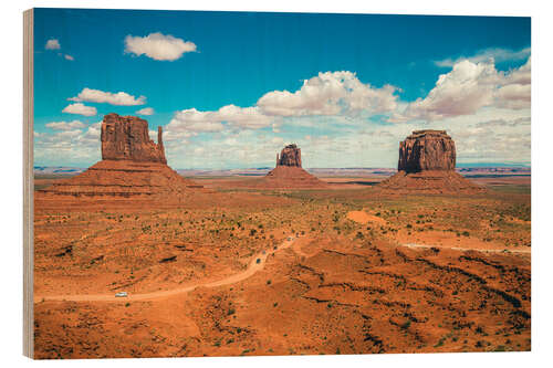 Holzbild Monument Valley I