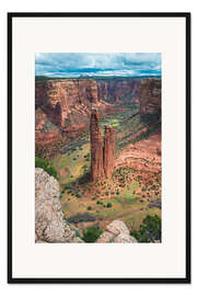 Gerahmter Kunstdruck Spider Rock, Canyon De Chelly