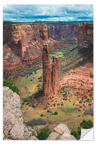 Vinilo para la pared Spider Rock, Canyon De Chelly