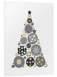 Cuadro de PVC Christmas tree