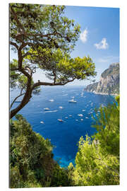 Galleritryck Belvedere di Tragara viewpoint on Capri