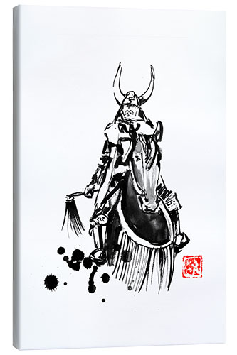 Canvas print Shogun riding