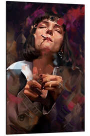 Aluminium print Mia Wallace II