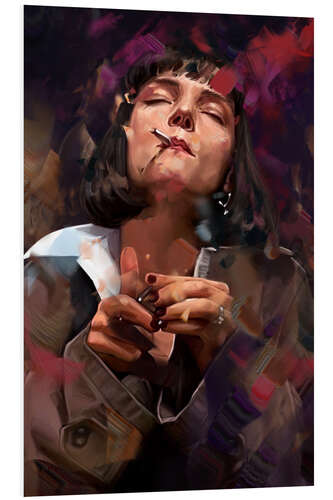 Foam board print Mia Wallace II