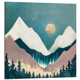 Magnettafel Winterblick