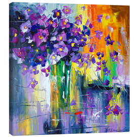 Canvas print Bouquet of passion