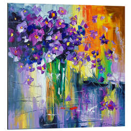 Magnettafel Blumenstrauß aus Leidenschaft