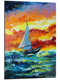 Magnettafel Sturm auf See