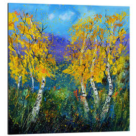 Magnettafel Herbstlicher Tanz