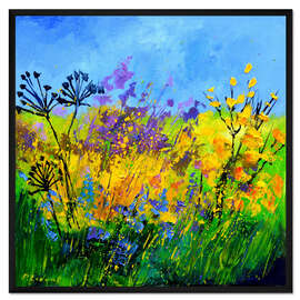 Gerahmter Kunstdruck Ein Sommerfest in Belgien