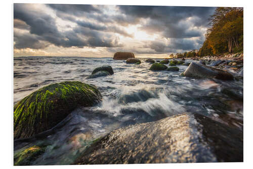 PVC print Stones on the coast (Rügen - Sassnitz)