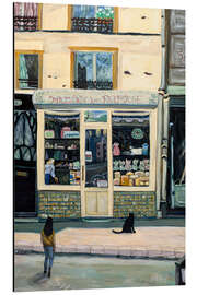 Alubild Geschäft mit Katze - Deborah Eve Alastra