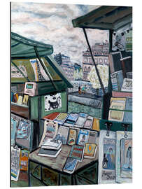 Magnettafel Geschäfte an der Seine