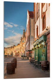 Gallery print Traditional pub on the shore in Leith, Edinburgh, Scotland