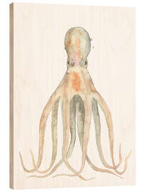 Quadro de madeira Octopus - Mantika Studio