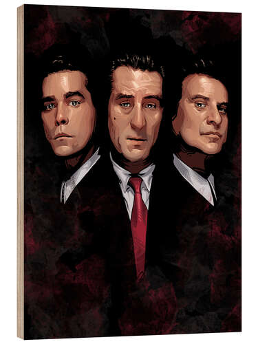 Stampa su legno Goodfellas