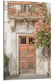 Magnettafel Blumeneingang in Rom