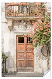 Wall sticker Floral entry in Rome