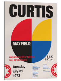 Gallery print Curtis Mayfield Concert Poster