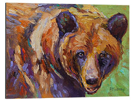 Tableau en aluminium Martha the grizzly bear