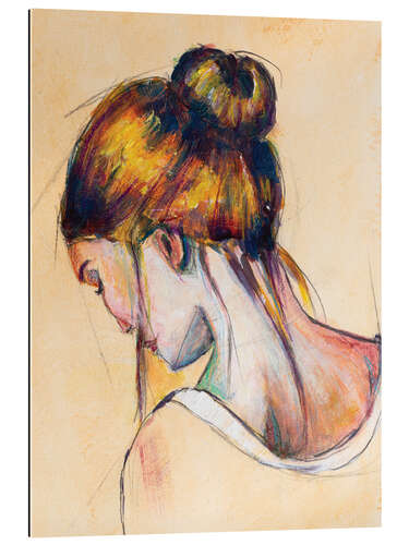 Gallery print Portrait with bun