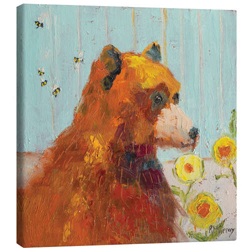 Canvas print Baby Bear Buzz