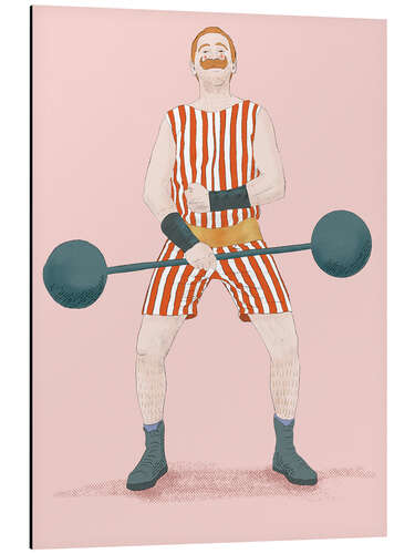 Stampa su alluminio Circus Muscle Man