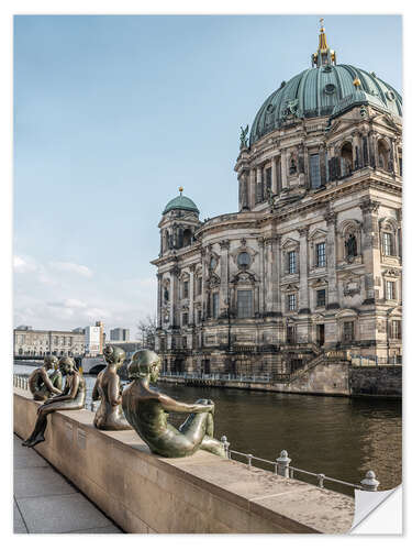 Selvklebende plakat Berlin Cathedral